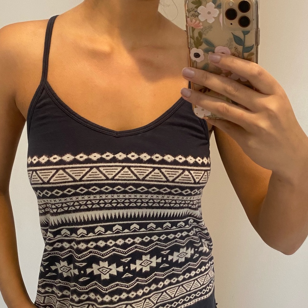 Printed tank top